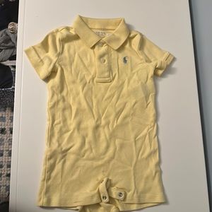 Ralph Lauren yellow romper 18mo